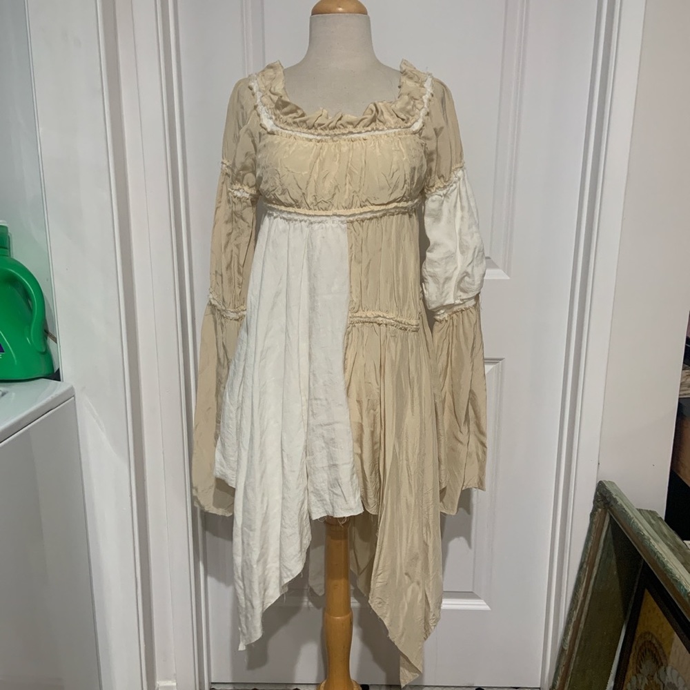 Loewe Patchwork Linen Dress